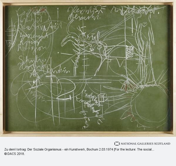 Fig 2  The social organism - a work of art - Bochum, Joseph Beuys, 1974.