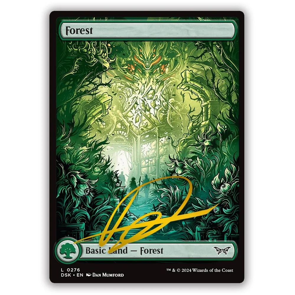 DUSKMOURN - LANDS - 5 CARD SET - REGULAR  DAN MUMFORD