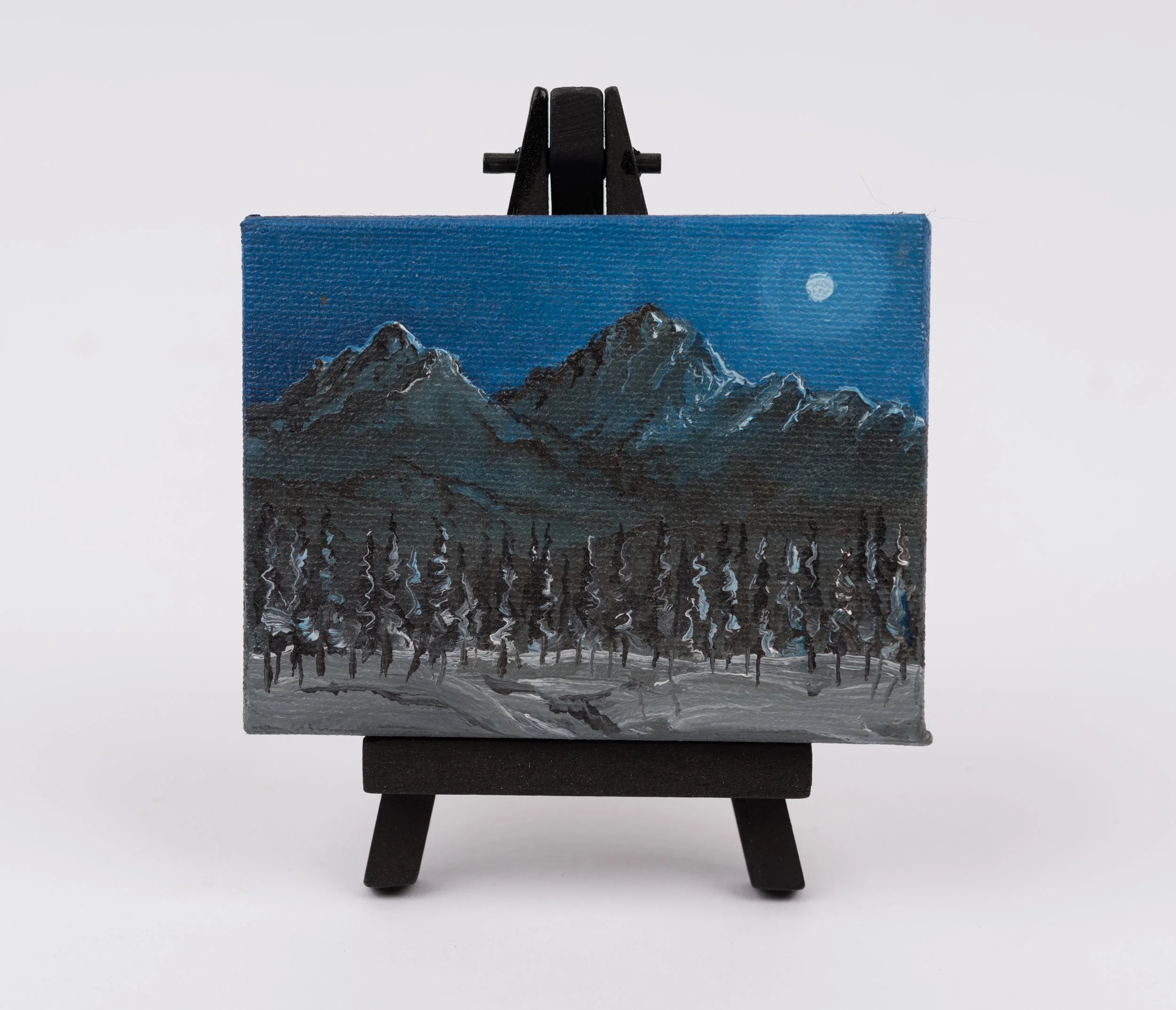 Mini Easel - Snowy Mountain
