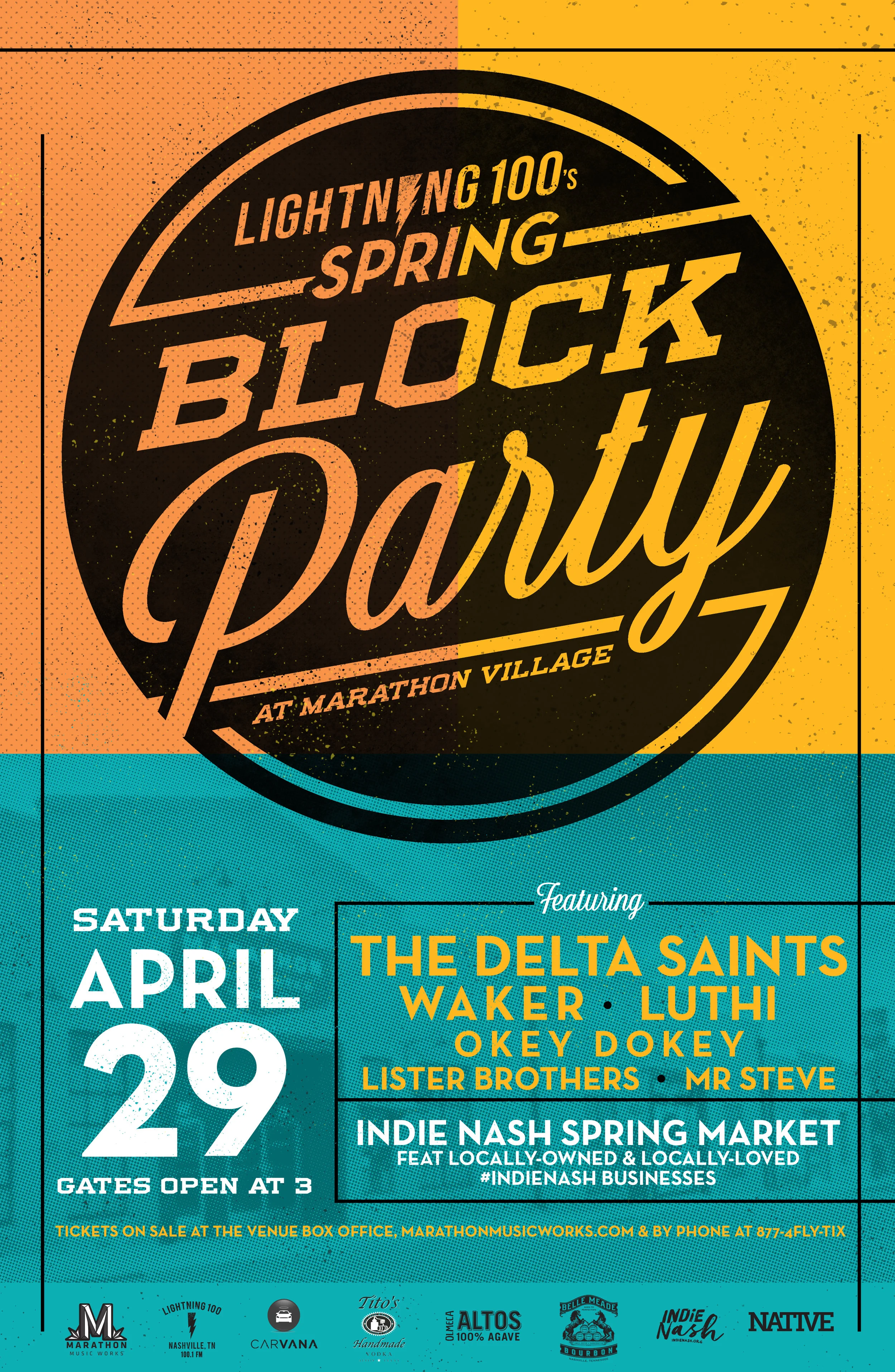 Lightning 100 Spring Block Party 