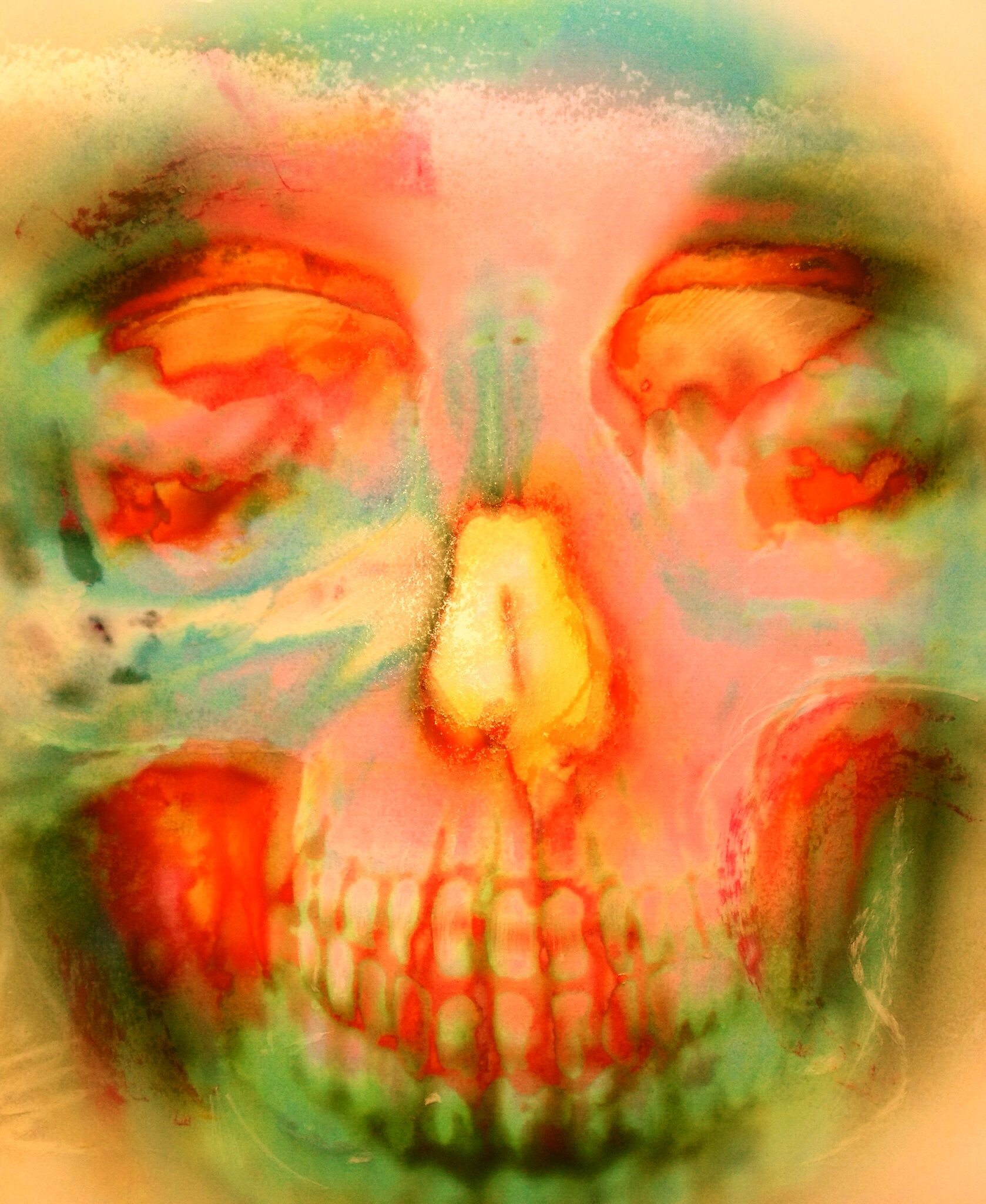 "awoken skull" by Eric Hawkey