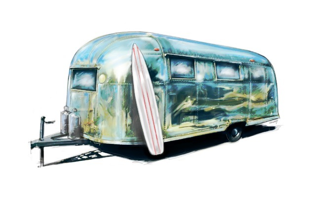 "day dream and an airstream" by Eric Hawkey