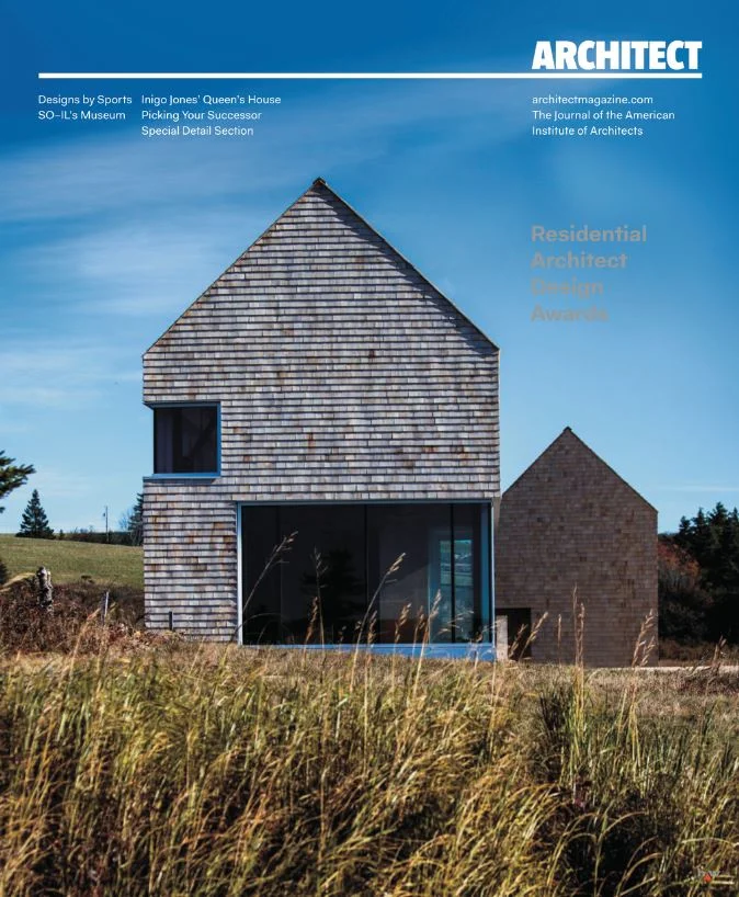 Architect, Vol. 105, Number 12, December 2016. “The 2016 Residential Architect Design Awards.” Nate Berg p. 122