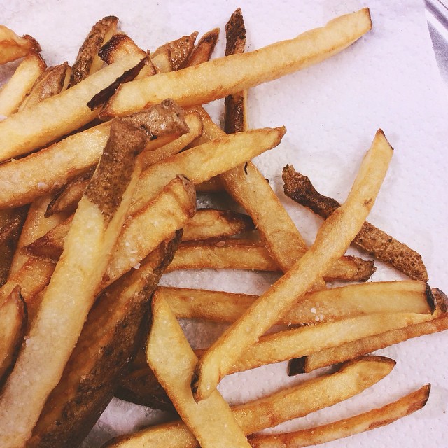 twice-fried french fries
