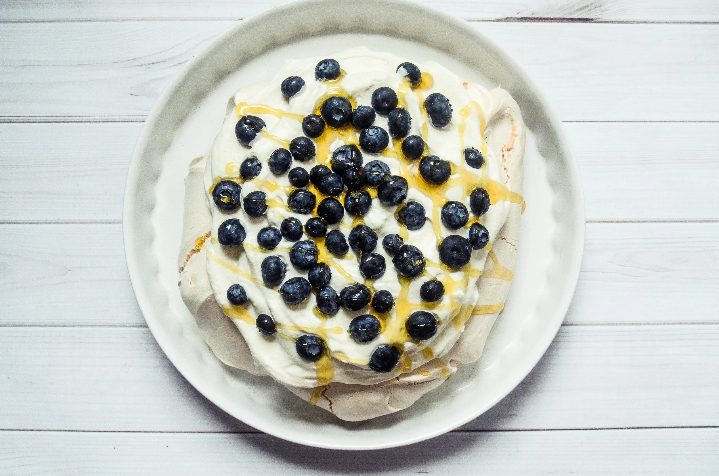 Blueberry Pavlova