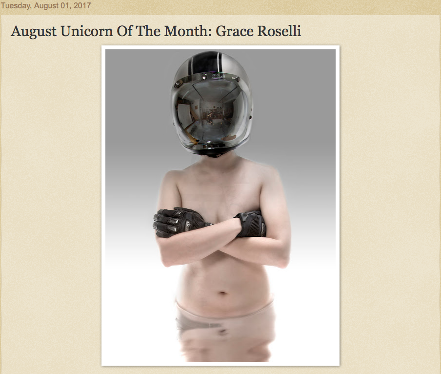 "August Unicorn of the Month: Grace Roselli" by Jeff Musser
