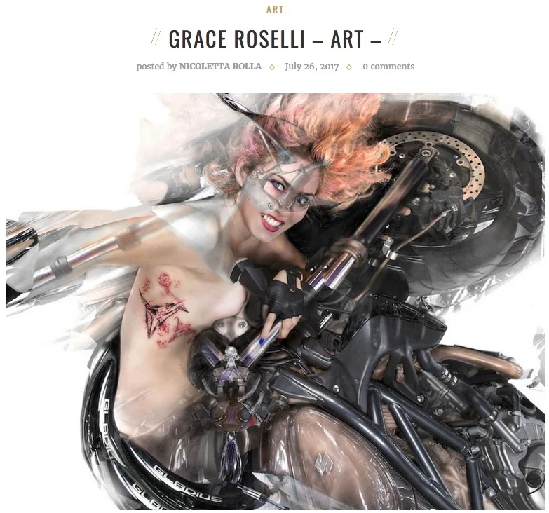 "Grace Roselli - Art" by Nicoletta Rolla