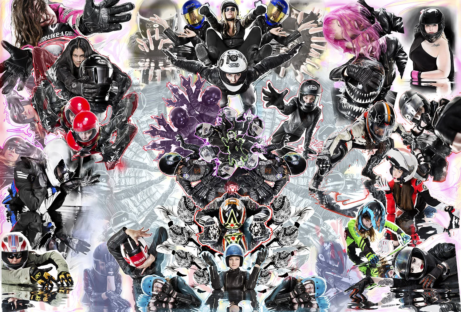 HELMET KALEIDOSCOPE