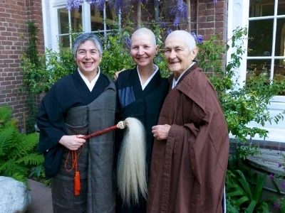 March 2012 - Shosan Vicki Austin, Konin Cardenas, Zenkei Blanche Hartman