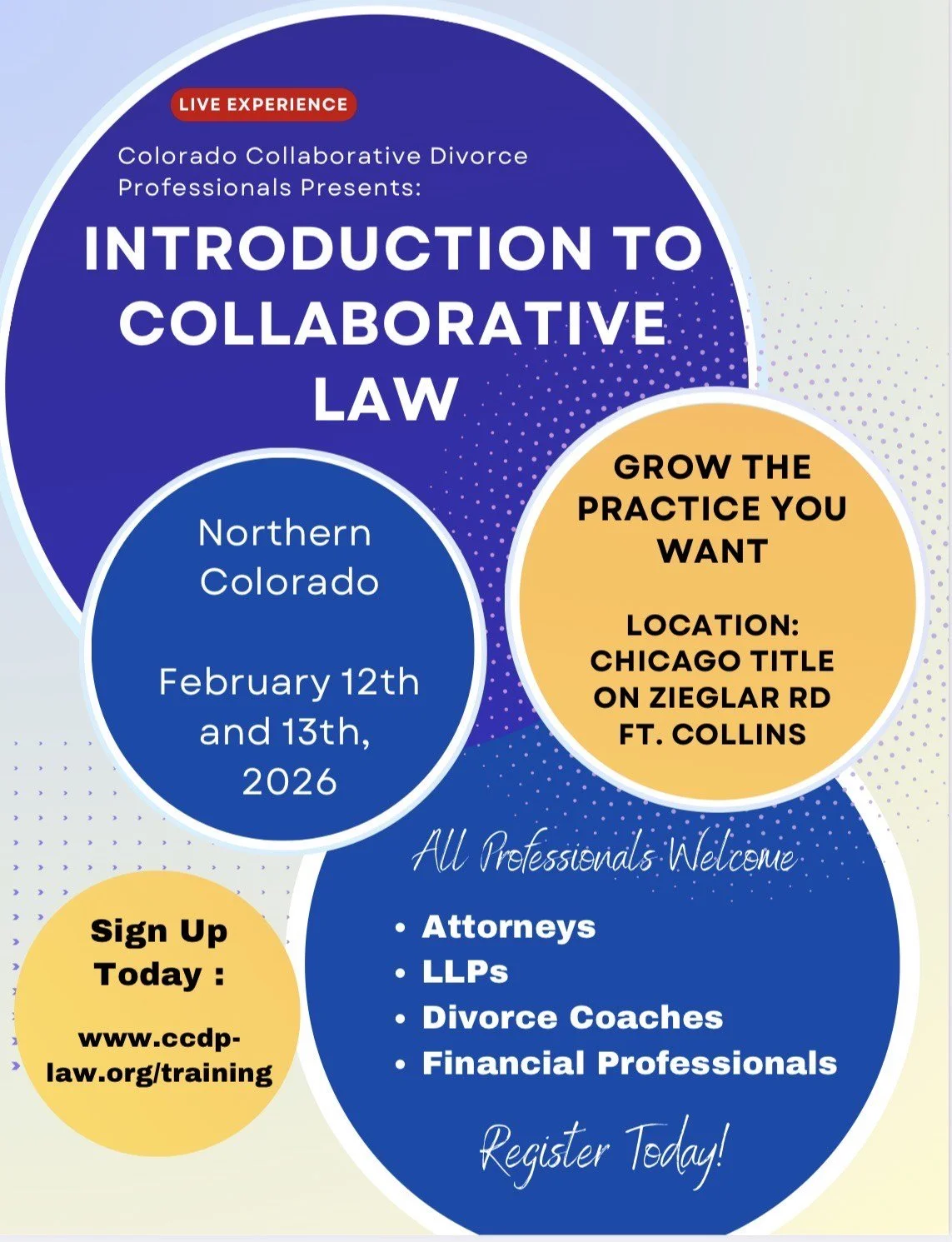 Collaborative Law Training, February 12th &amp; 13th 