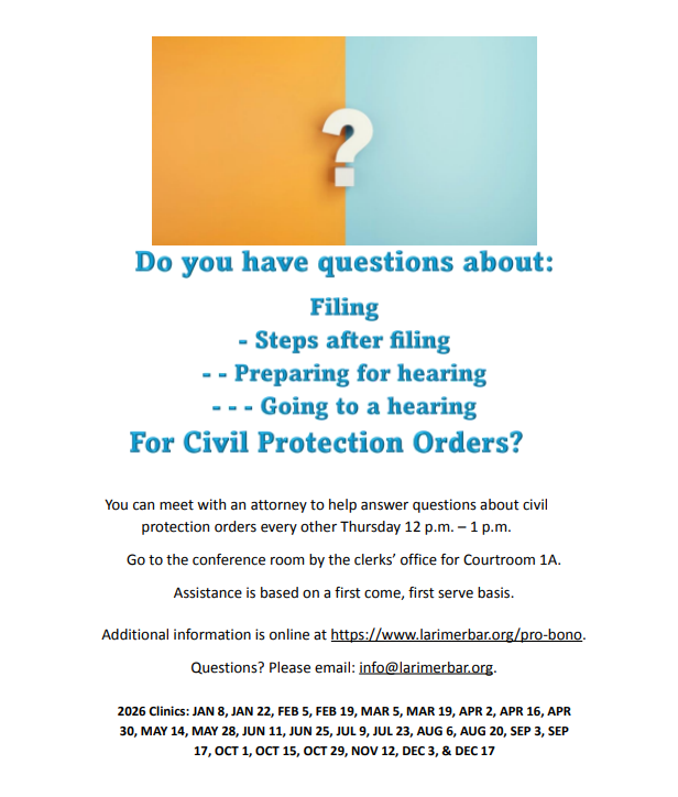 Civil Protection Order Clinic 