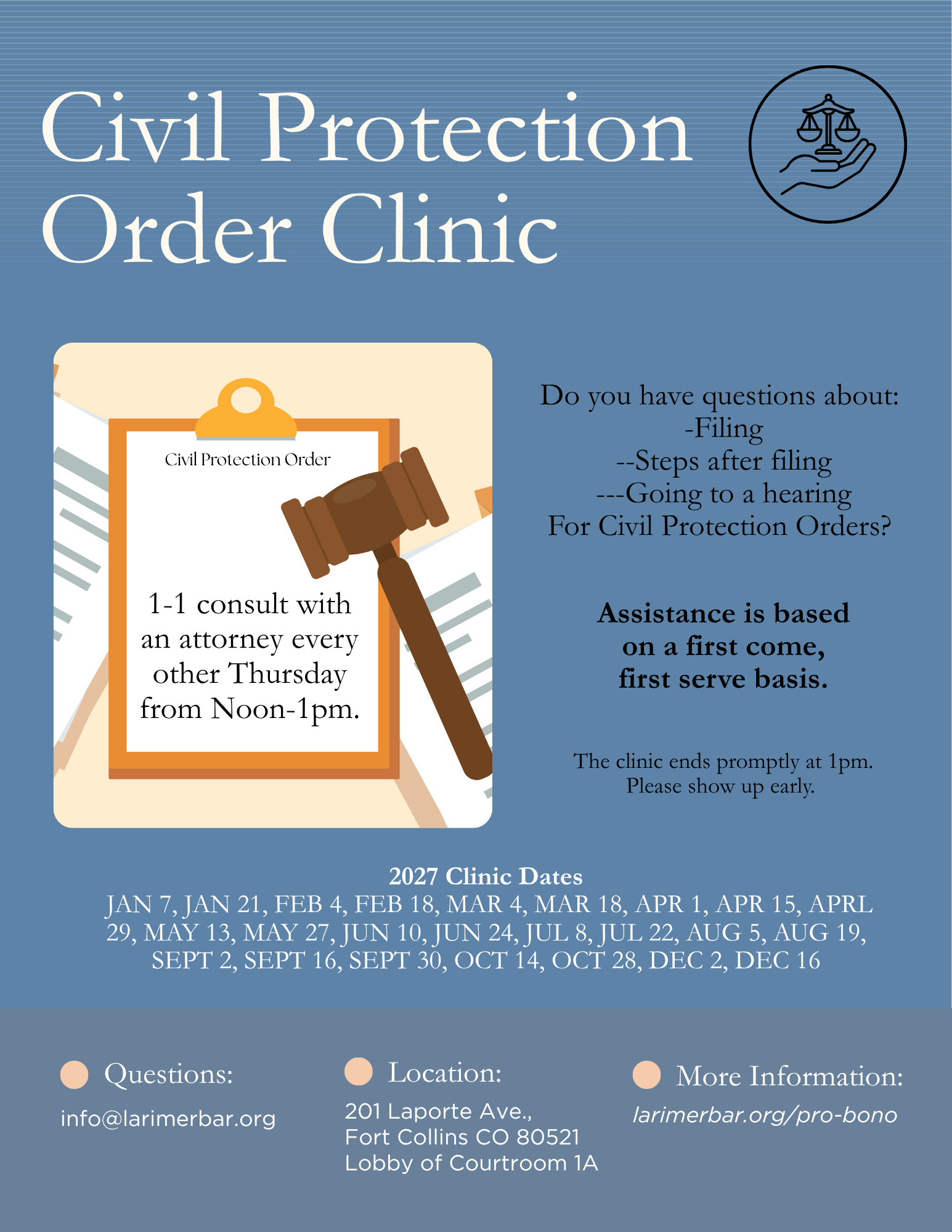 Civil Protection Order Clinic 