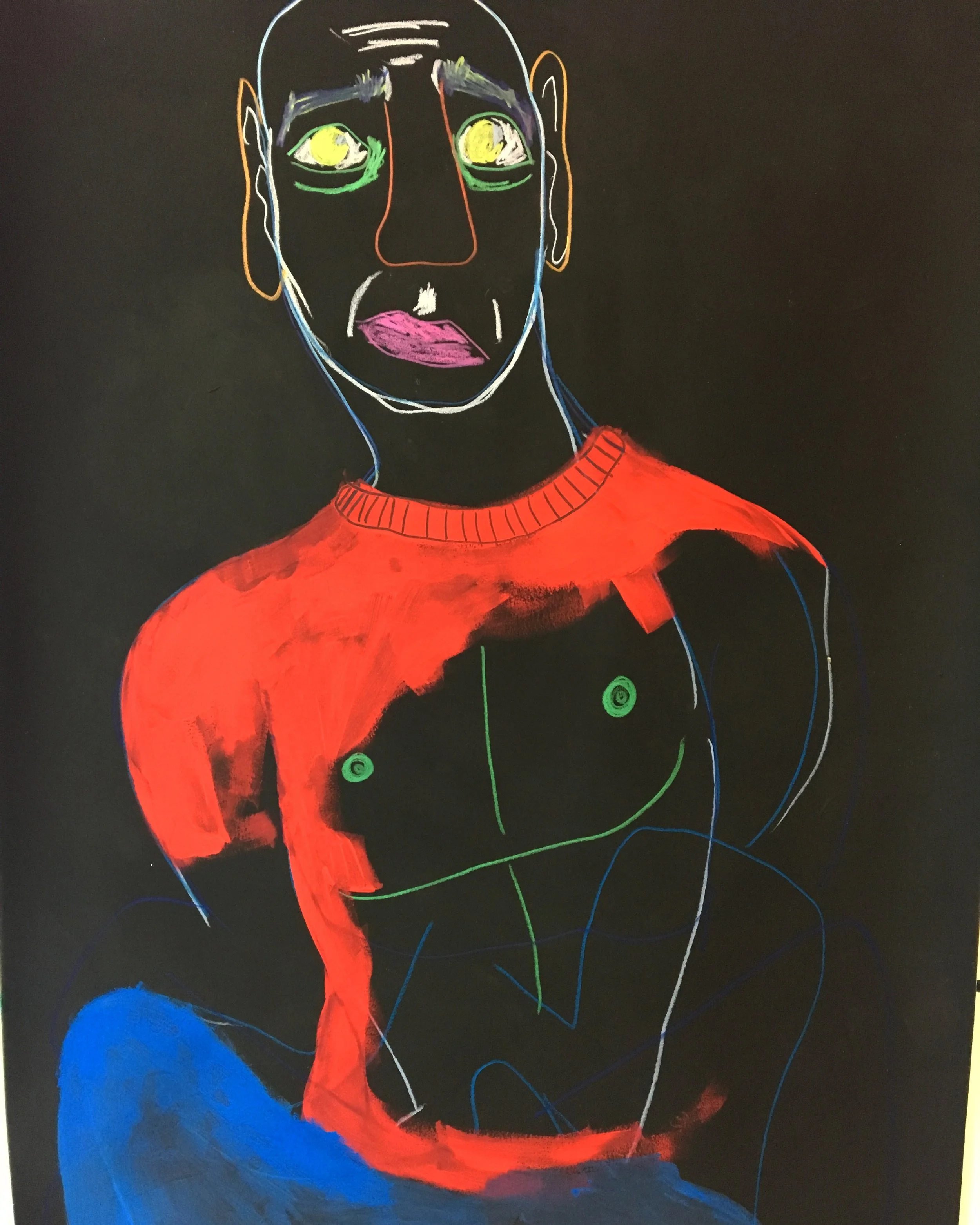 Larger piece, probably 48”x36”
