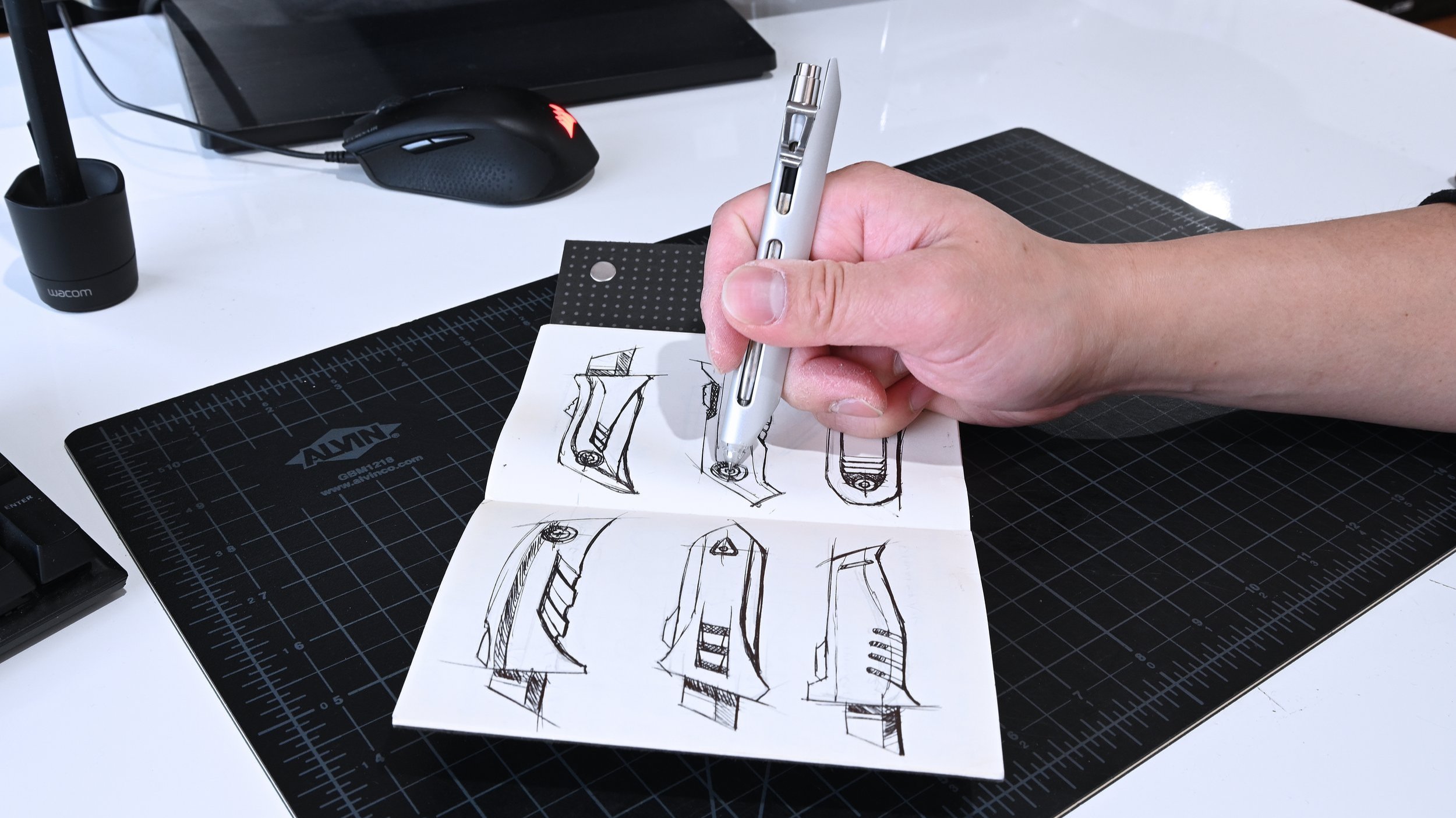 Engraved Leatherette Pen – Like No Otter Design Co