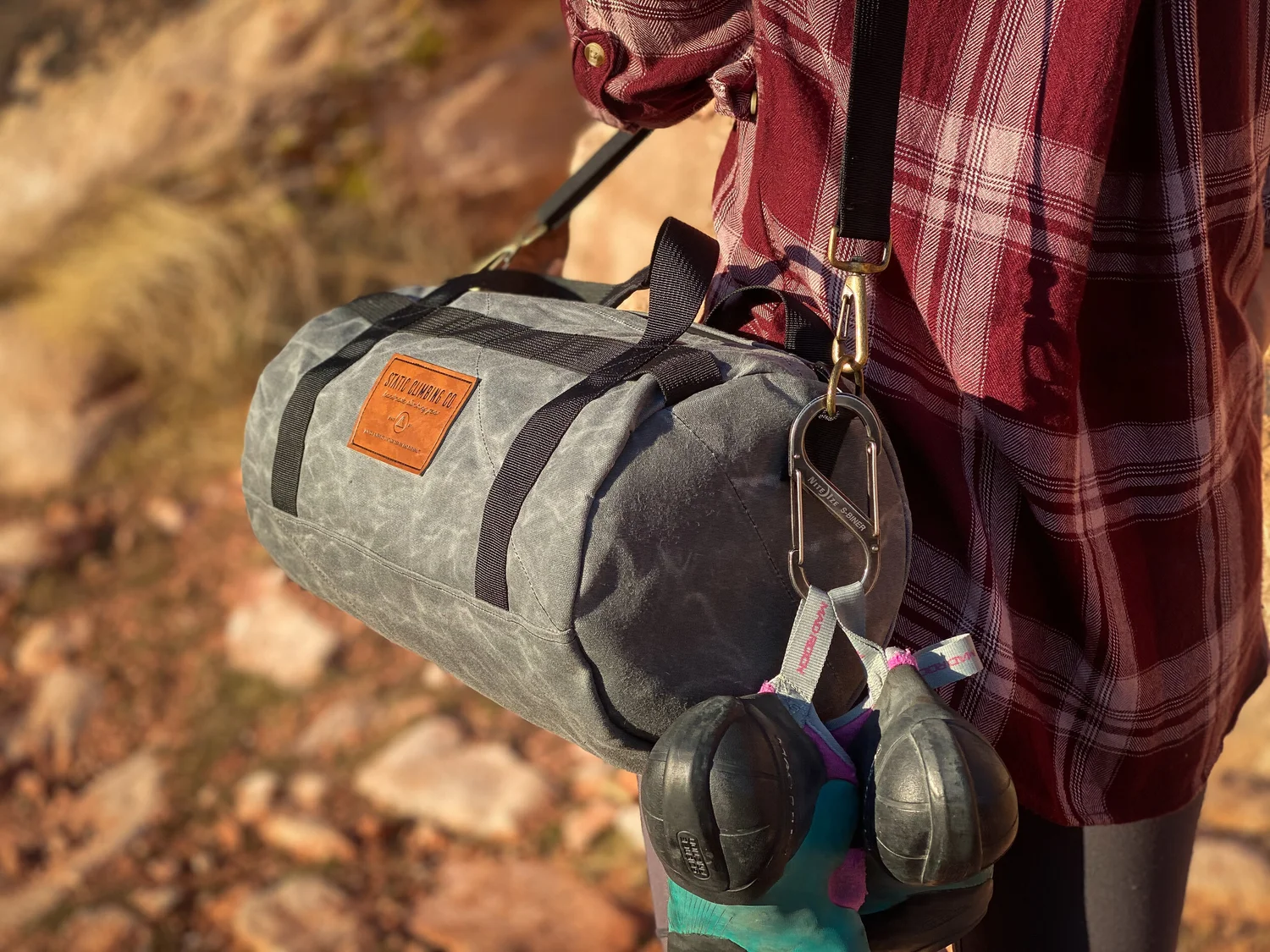 希少 Visvim fw15 canvas duffle bag s