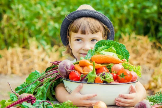 Offering children a variety of vegetables increases acceptance