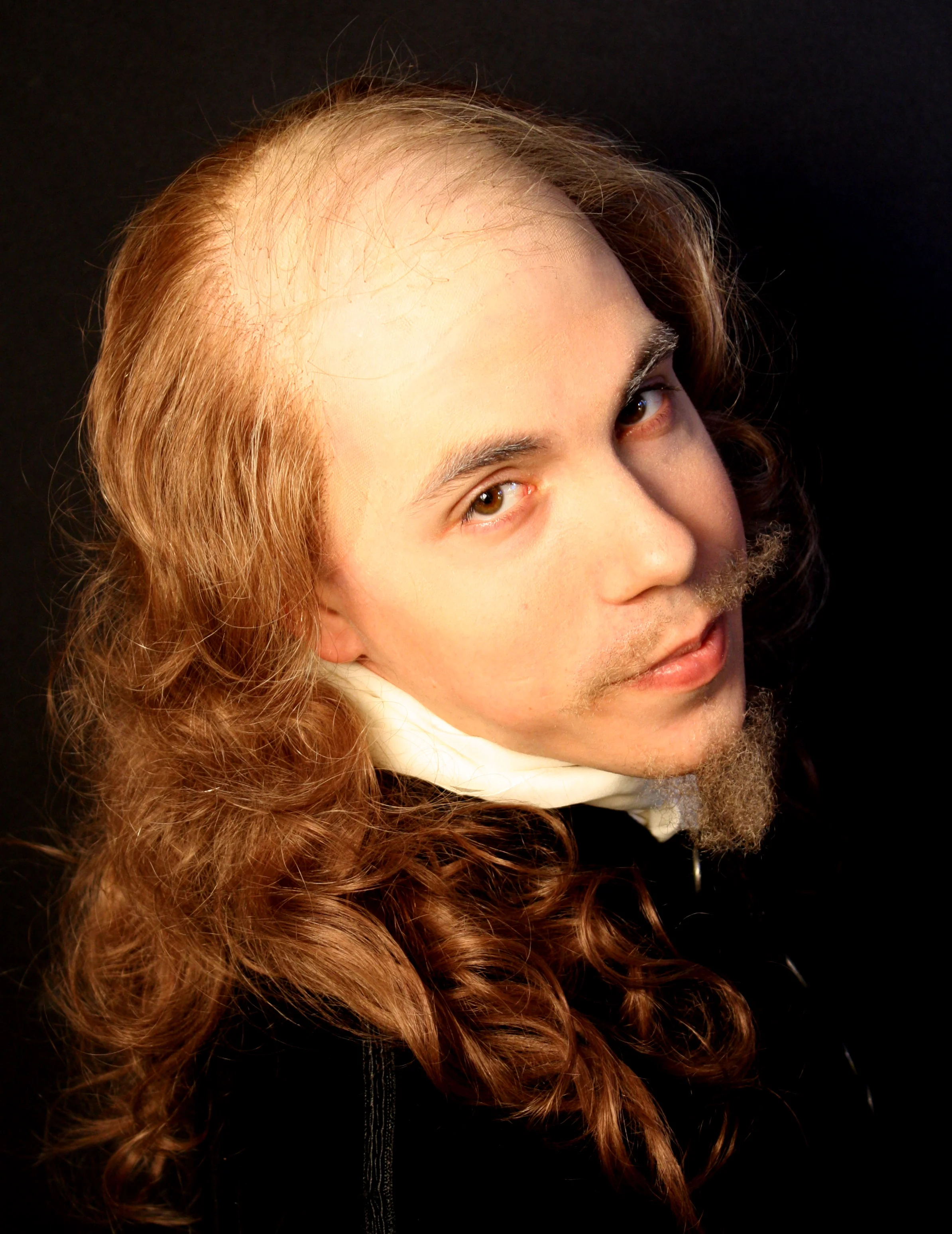 Balding Wig and Bald Cap Application