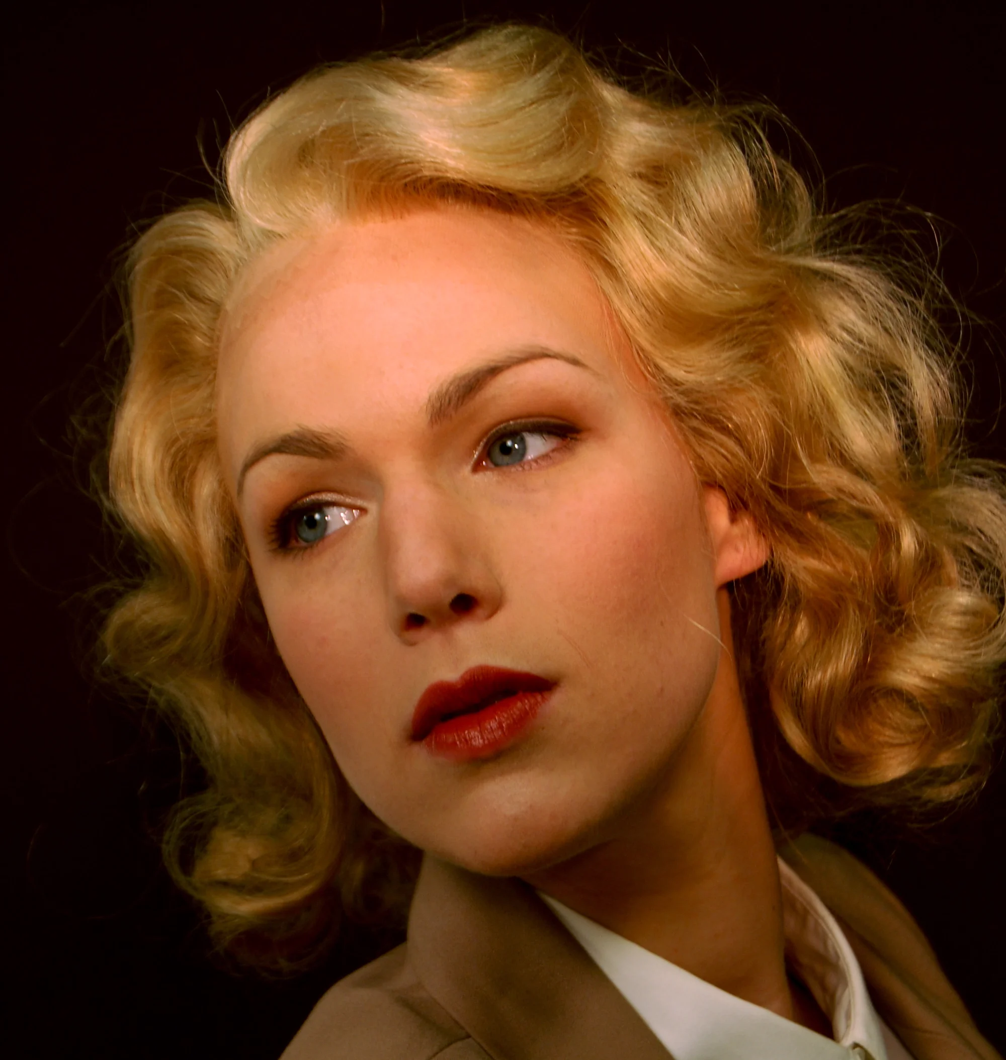 Standard Front with Silk Part, Style and Makeup