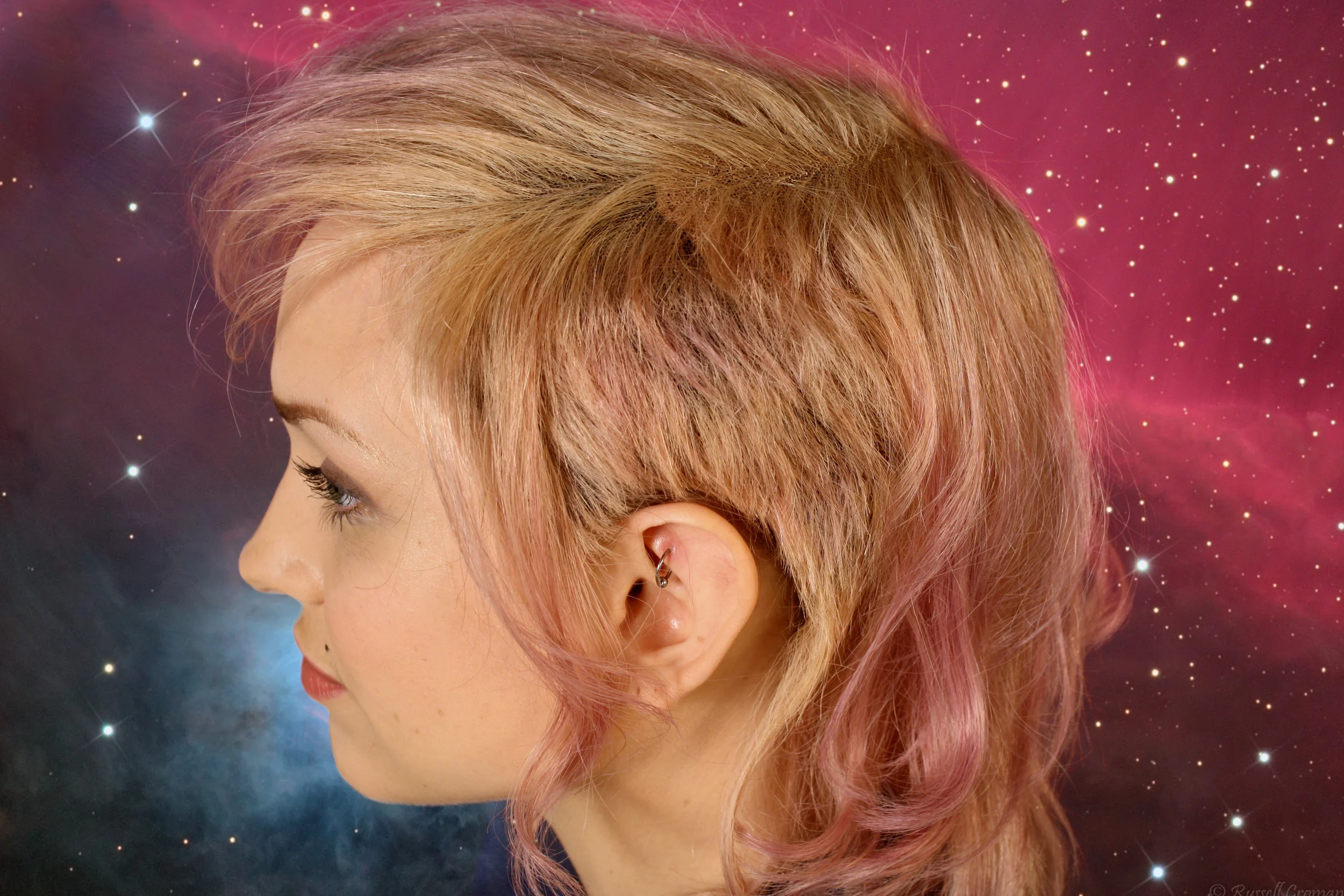 Fully Hand Tied Wig; Cut, Color and Makeup Application