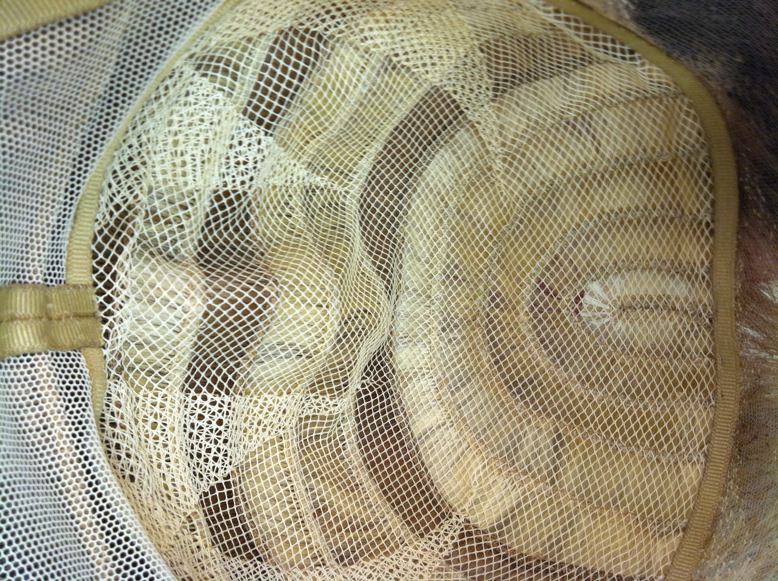 Wefted Back, Hand Stitched