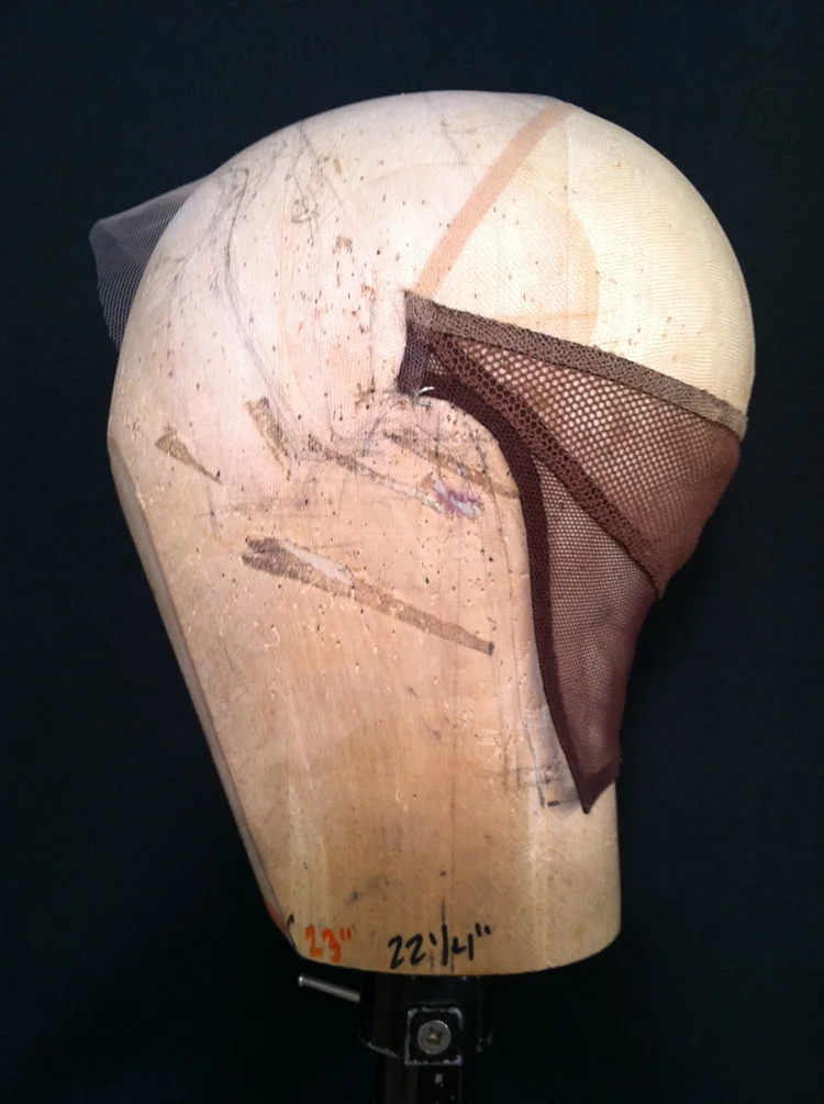Custom balding wig foundation
