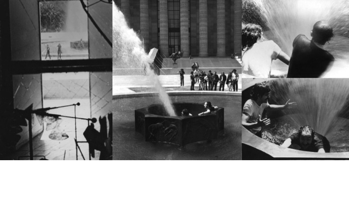 Deflected Fountain (for Marcel Duchamp) 1970