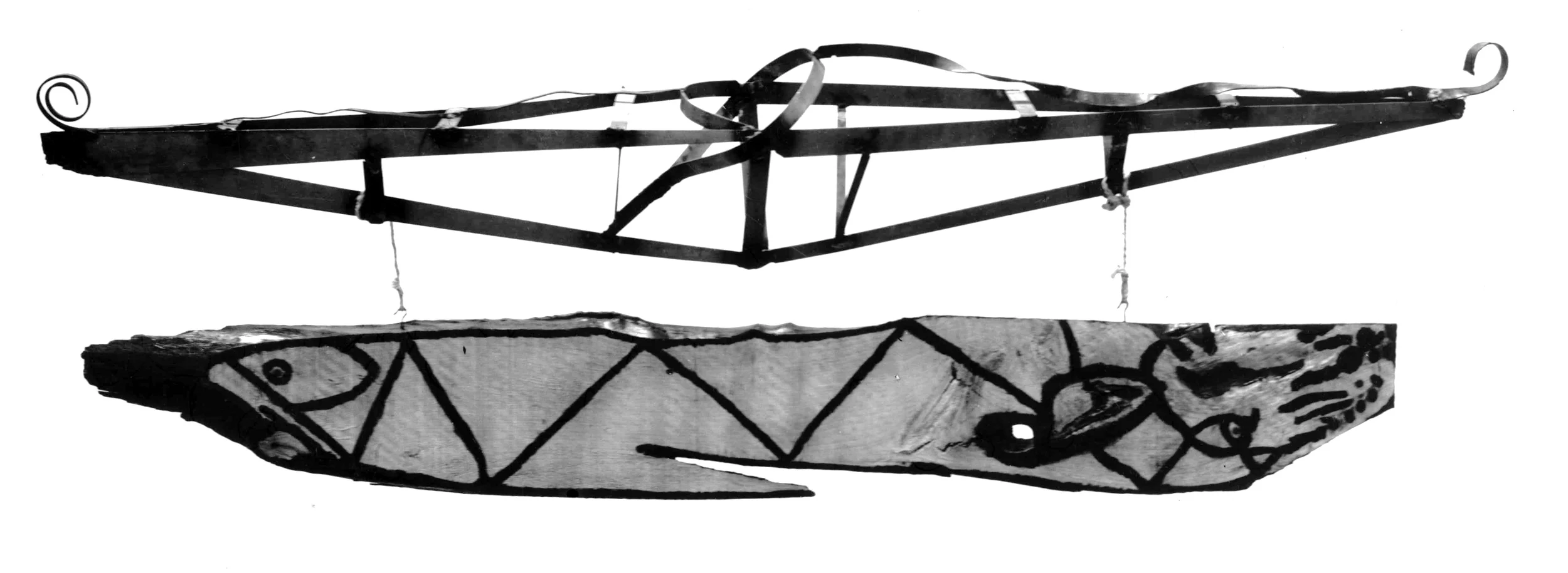 Kayak With Pilot Fish 1977 Lost