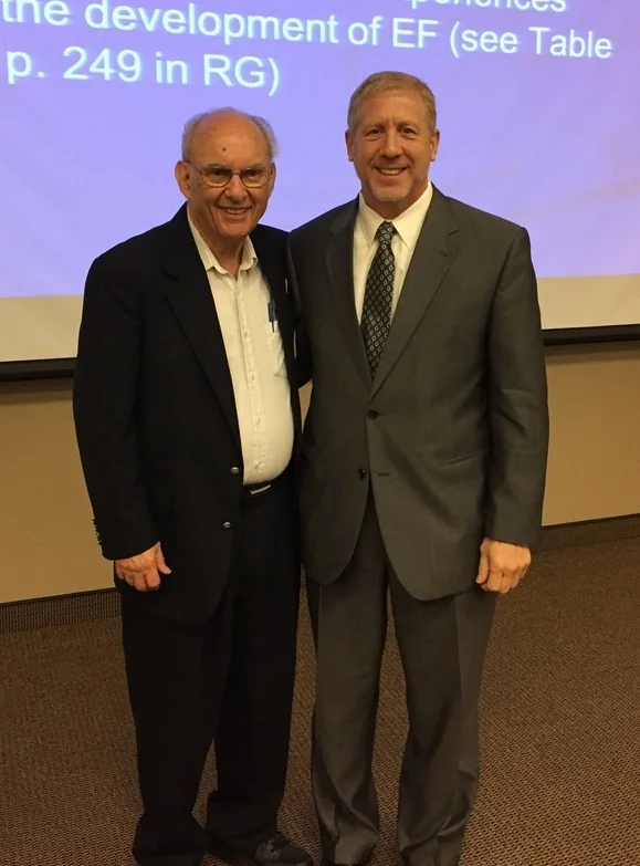  Dr. Lewandowski introduces Dr. Jerry Sattler at a recent MPA conference    