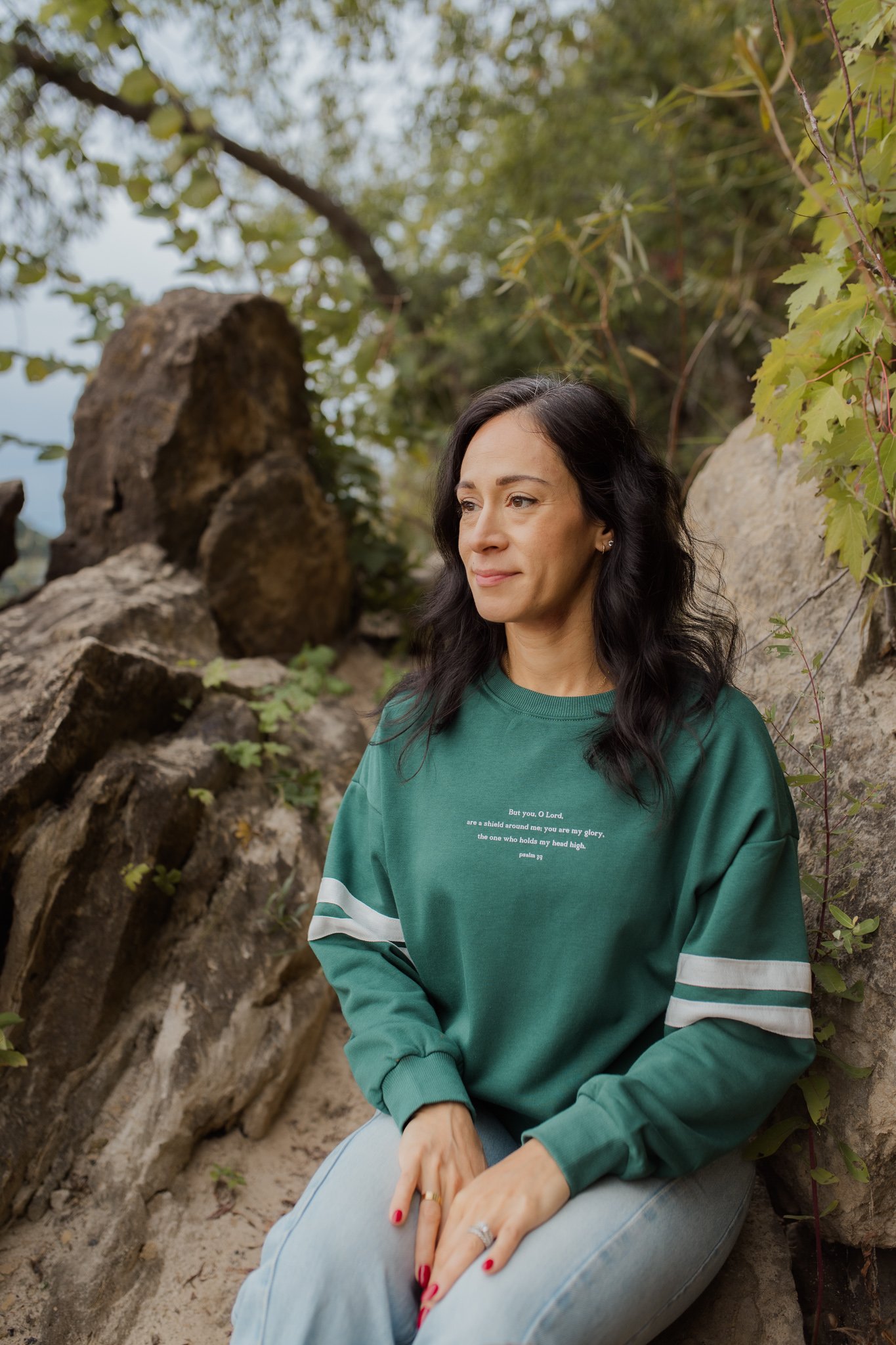 psalm 3:3 - sweatshirt