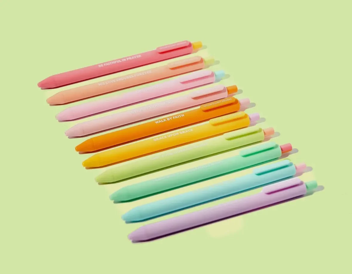 christian kids gift - gel pens - raising christian kids