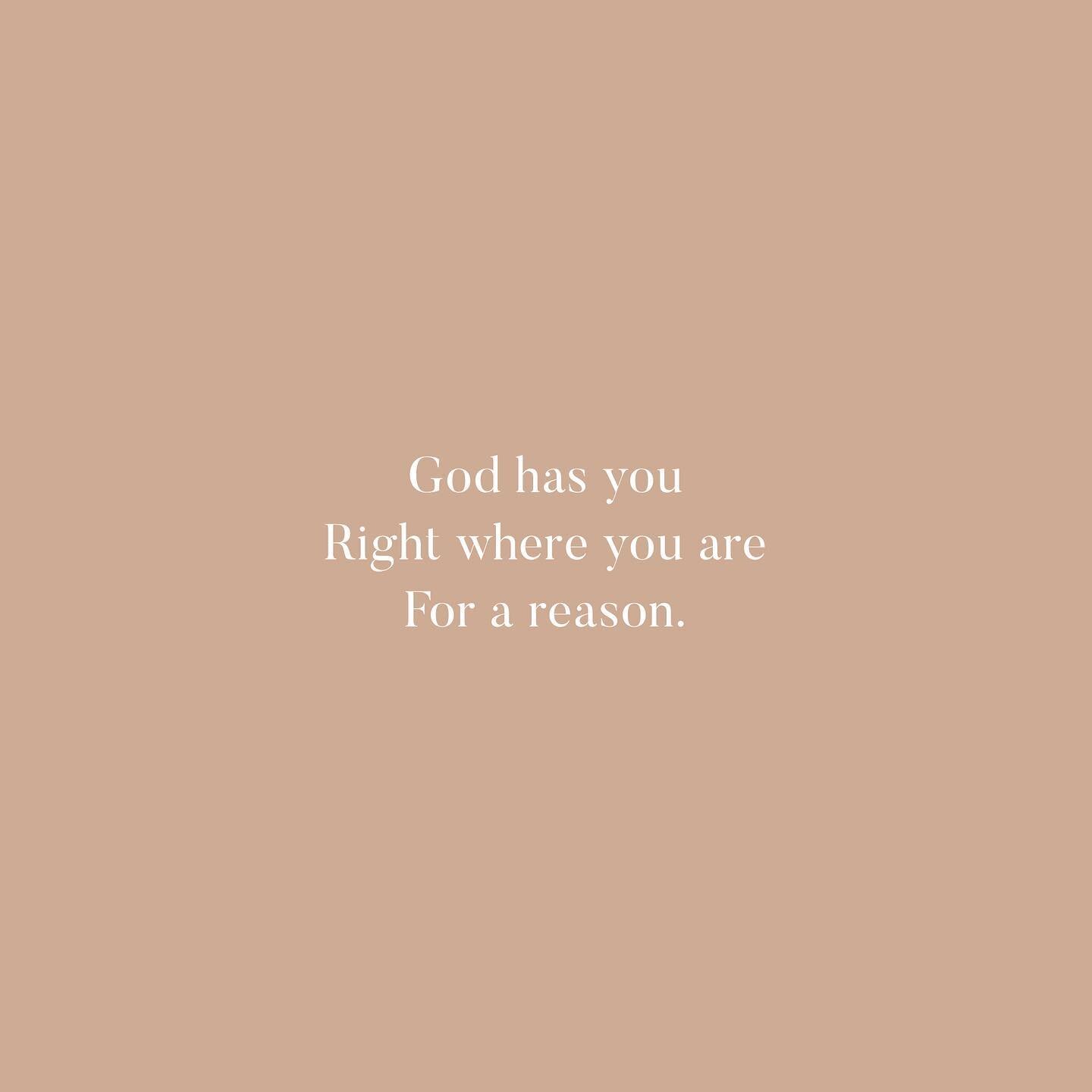 It&rsquo;s hard not to get caught up in the bigger is better, more is worth more mentality.  The reality is&hellip;. God has you where you are for a reason.  Whether it is where you live, what job you have, the growth of your company&hellip; wherever