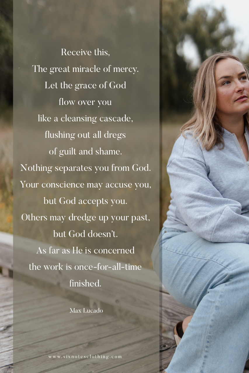 Like a Cleansing Cascade - Max Lucado Quote