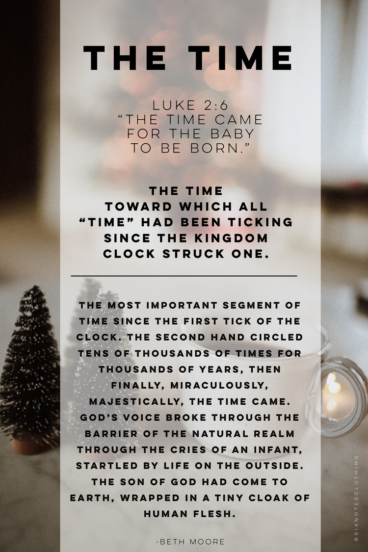 The Time Came
