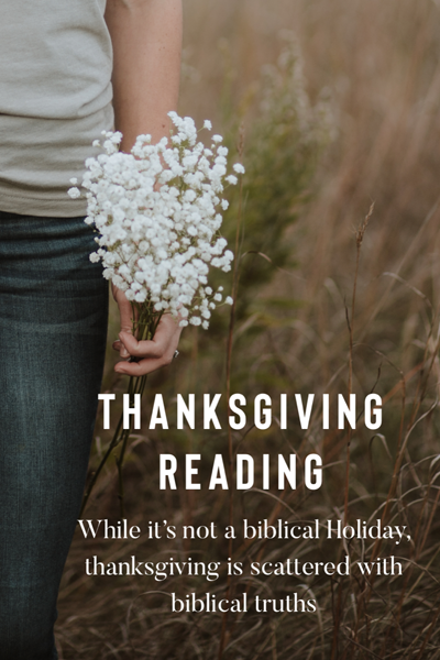 Thanksgiving Devotional