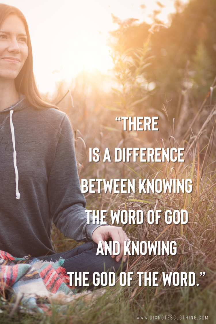 Difference: Word of God vs God of the Word
