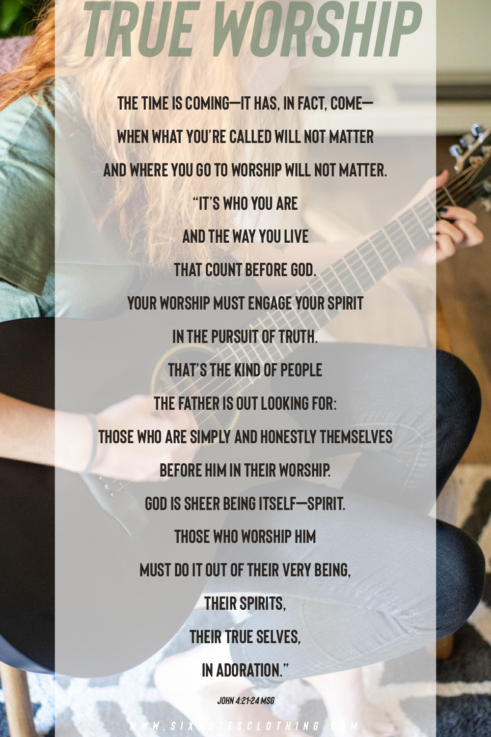 True worship - John 4