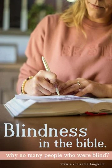 Why so many blind people in Jesus' day?