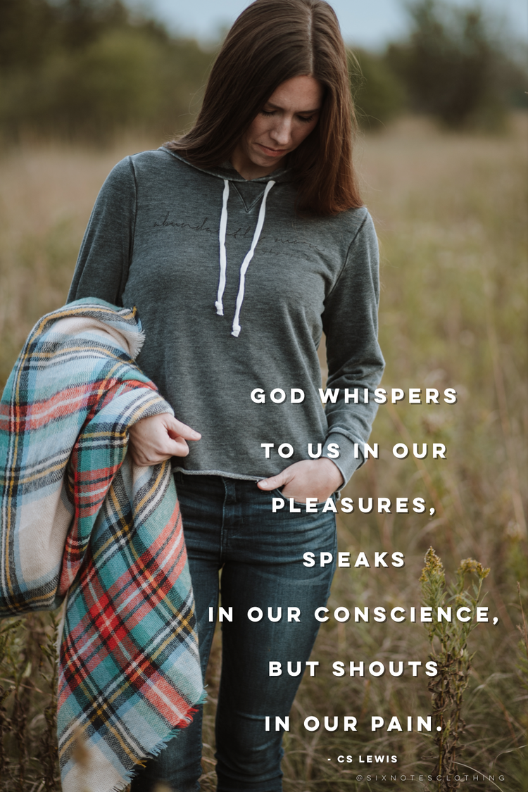 God’s whispers and shouts 