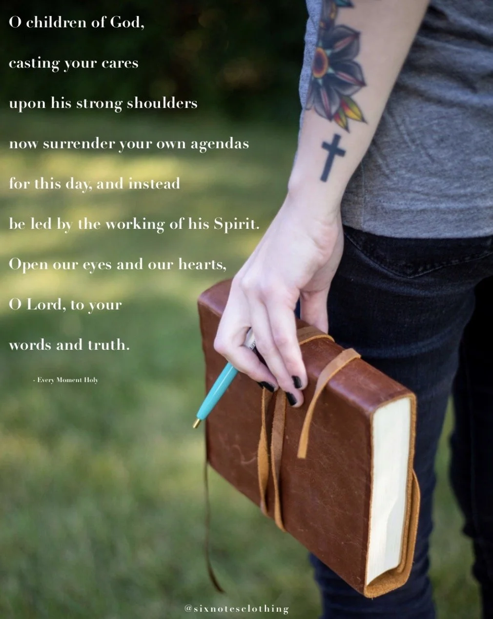 Cast Your Cares Prayer