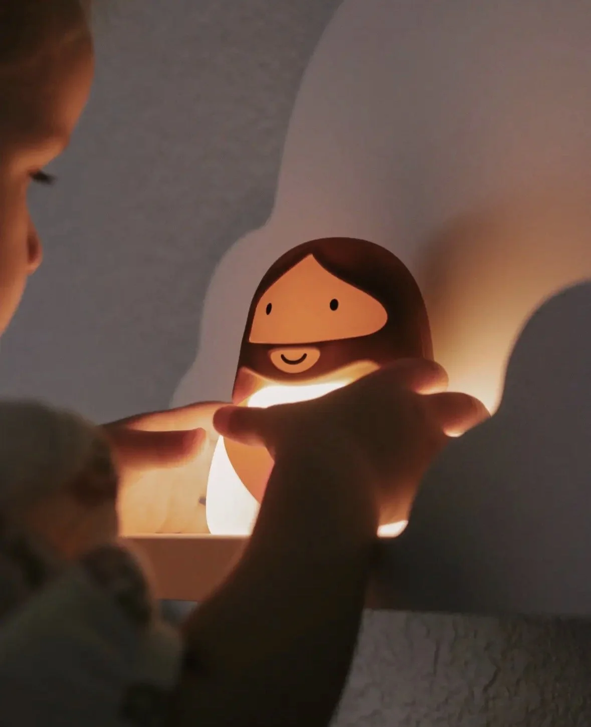 bible based christian kids decor - Jesus night light