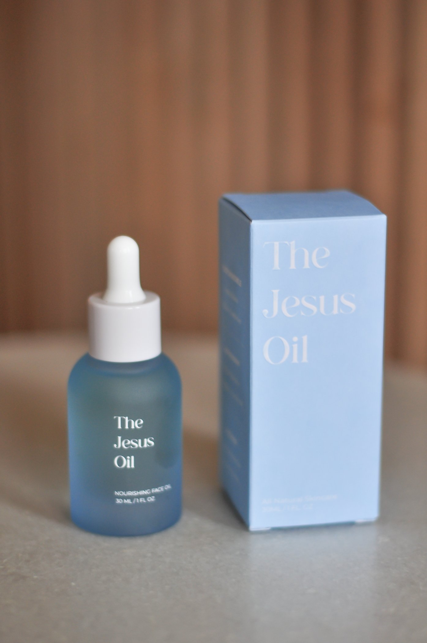 annointing jesus oil for the face and skin - bible verse skin care