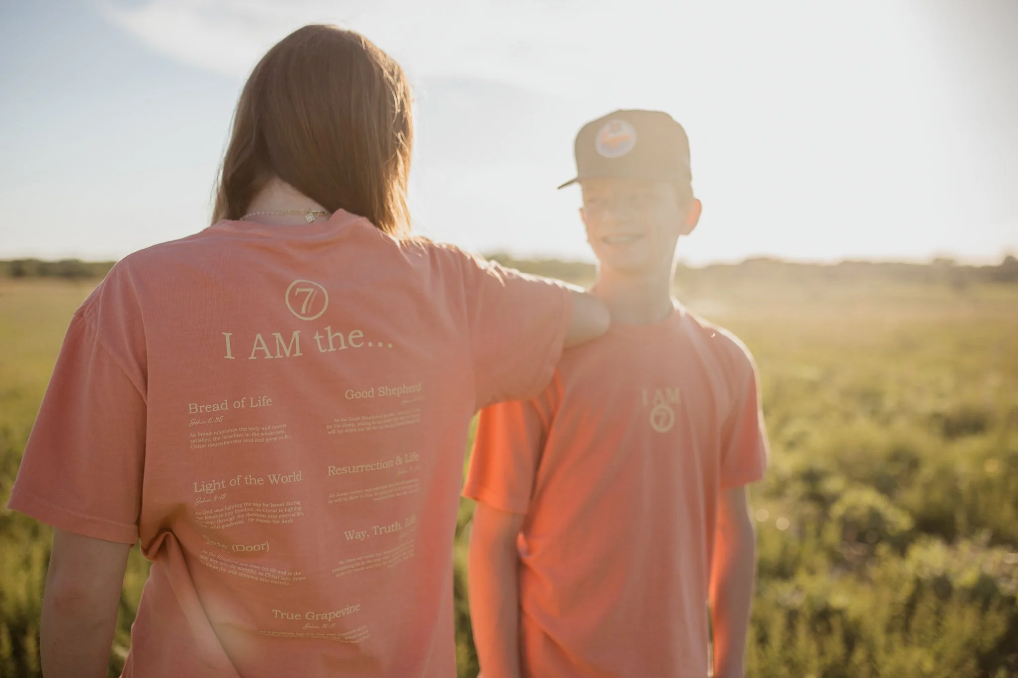 seven I am statements - tee