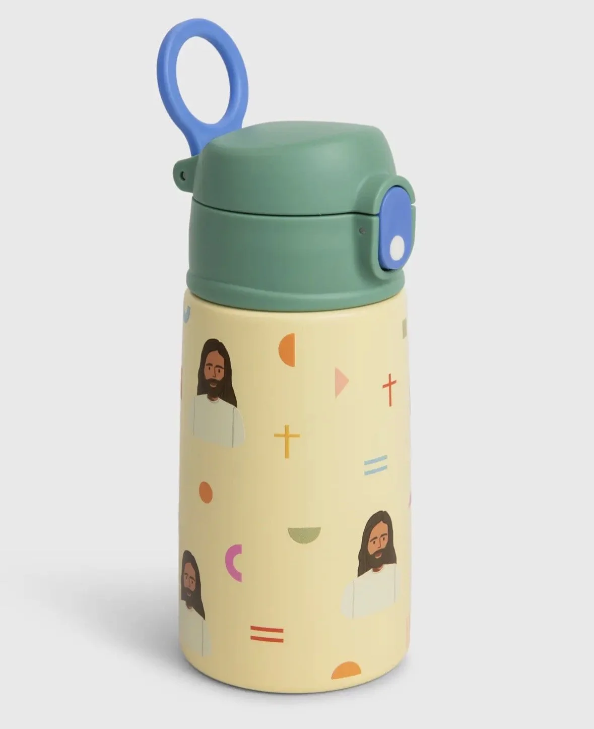 christian kids water bottle that is durable and modern