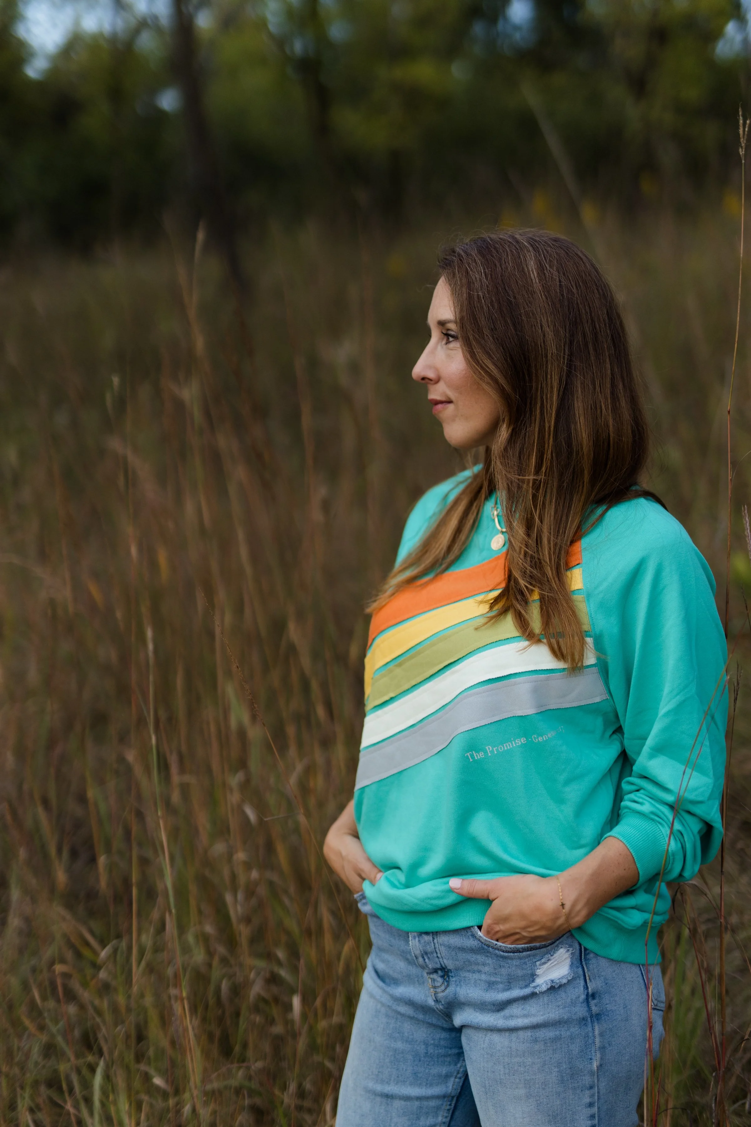 what the rainbow really means - christian sweatshirt