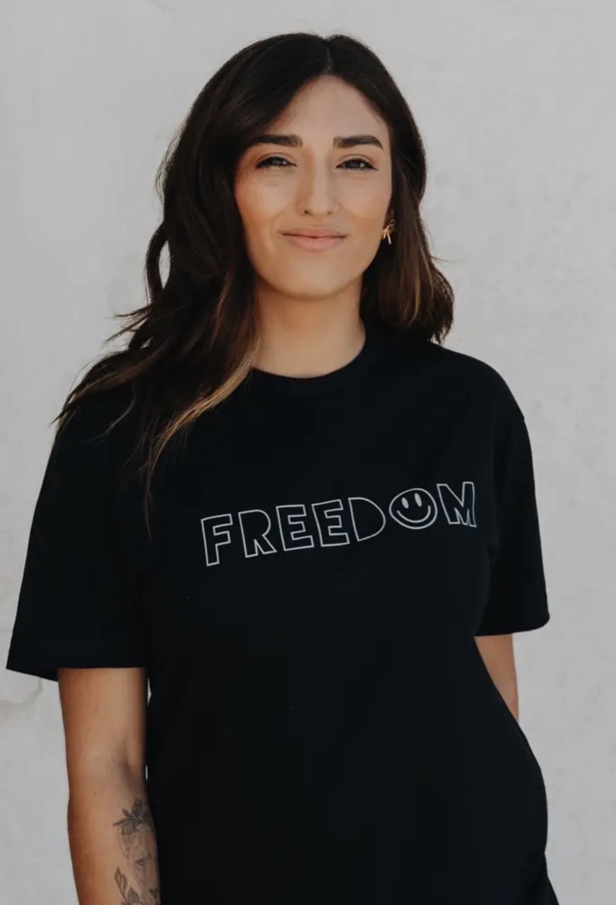 freedom in christ tee