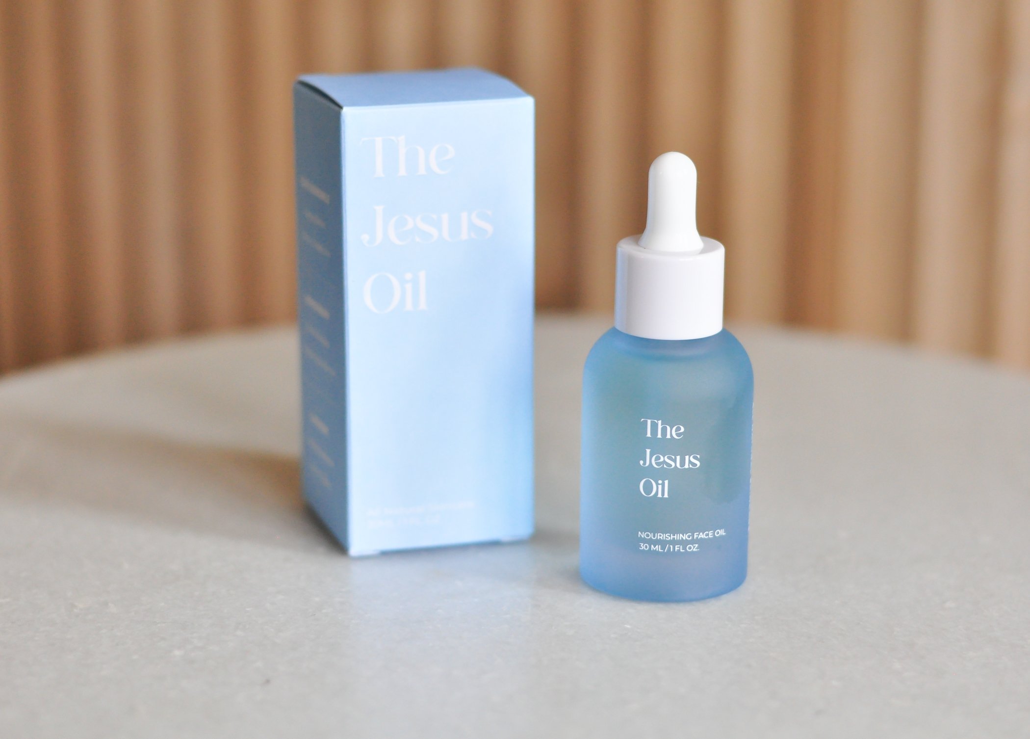 christian face oil - faith based skin care