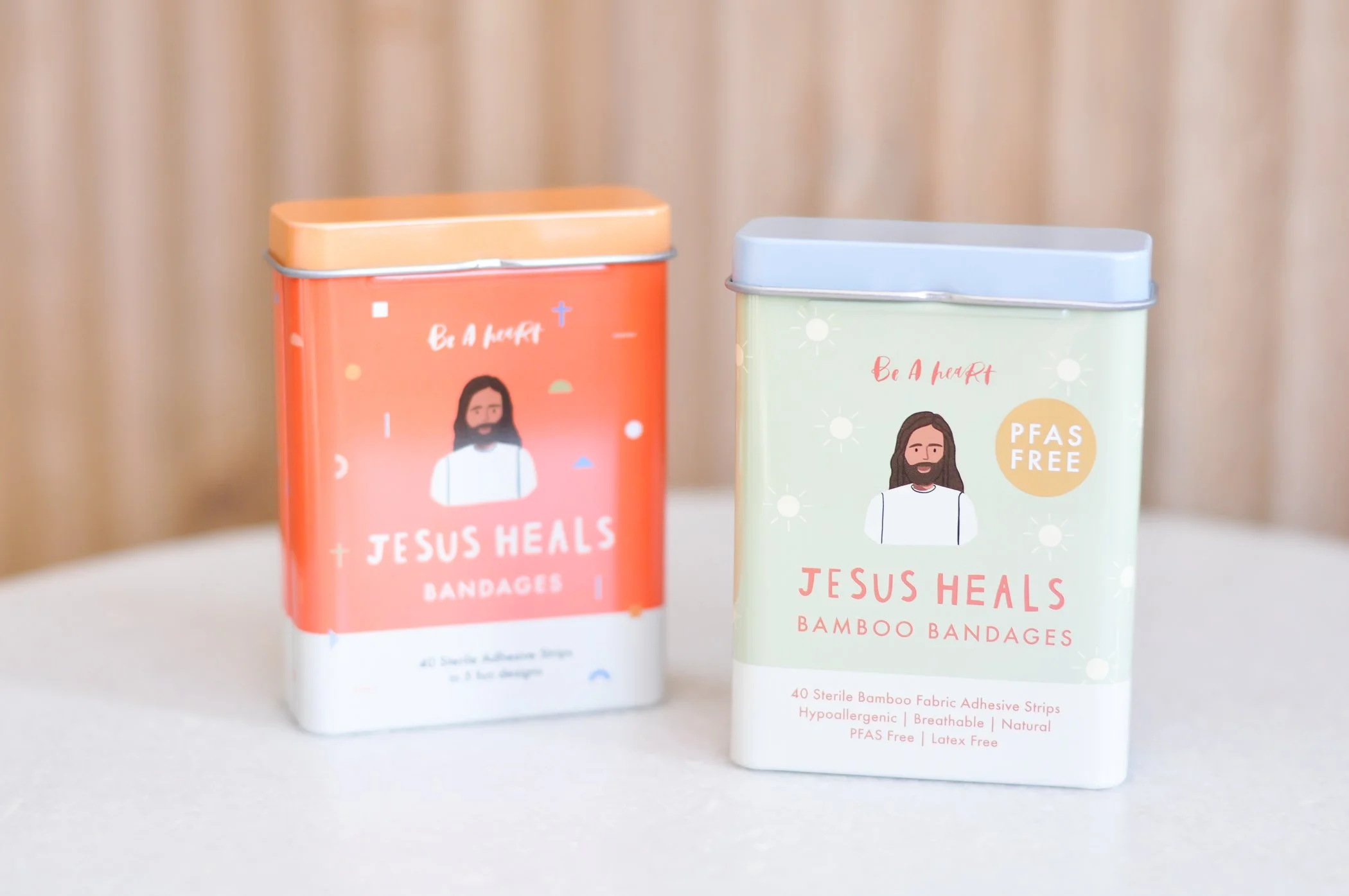 Jesus heals bandaids