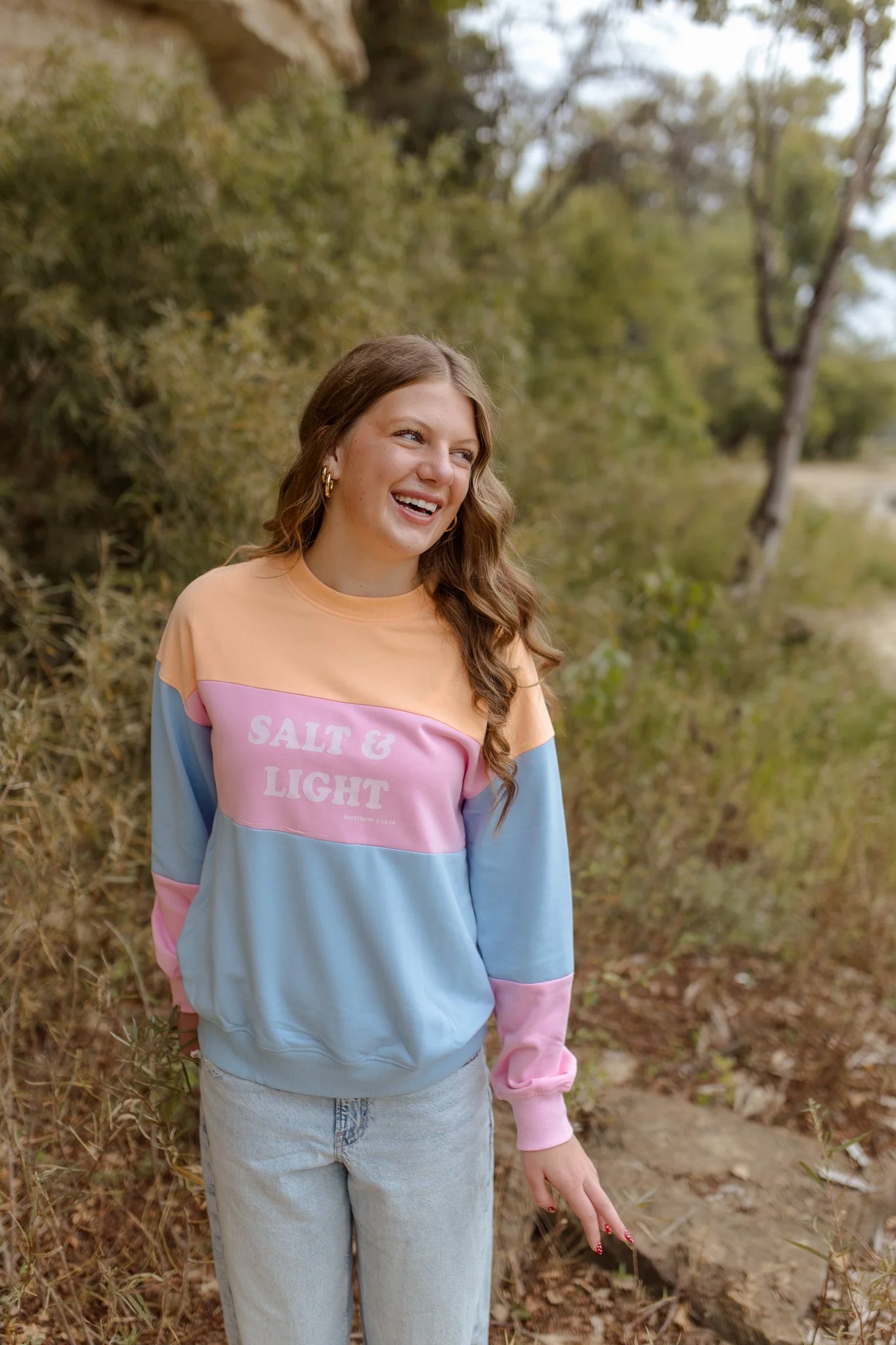 Christian Fall Line Sweatshirt - Salt and Light