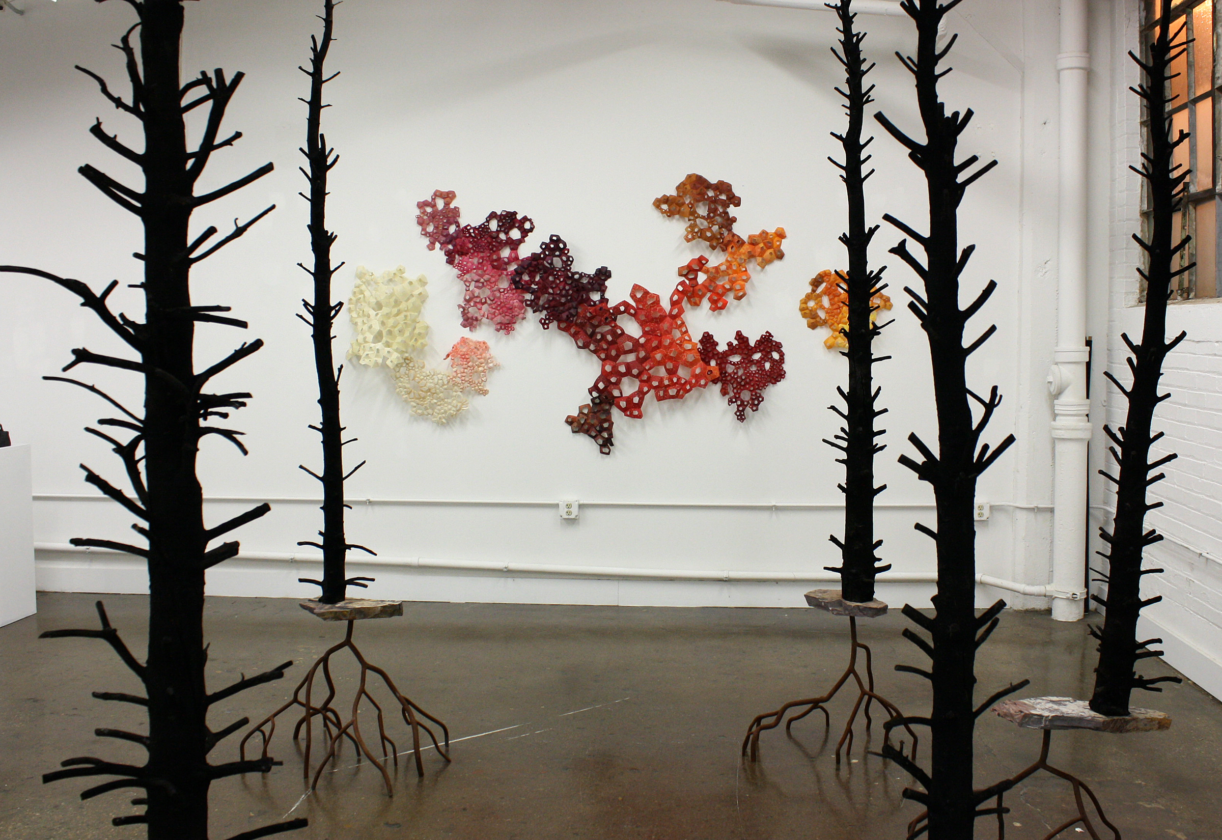  From g roup exhibition "Rooted"   Stutz Artspace - Indianapolis, IN.  2013 