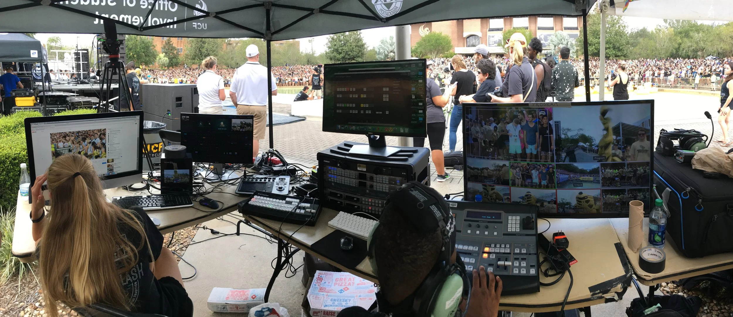 2017 UCF Homecoming Spirit Splash - Video Production Manger (ensuring stream success to over 25k viewers with 4 live cameras and capturing event for recap video)